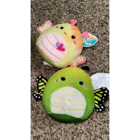 Squishmallow Kristy the butterfly & Dalia The Butterfly TyeDye Plush Exclusive - Picture 10 of 10